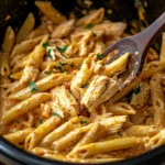 Crock Pot Cajun Chicken Pasta – Creamy, Spicy, and Effortlessly Delicious
