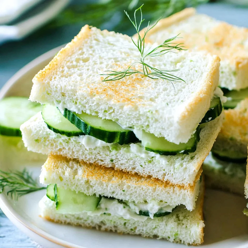 Cucumber Sandwiches