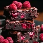 Decadent Raspberry Chocolate Brownies