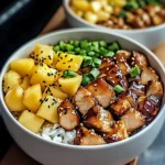 Delicious Teriyaki Chicken and Pineapple Bowls in 30 Minutes