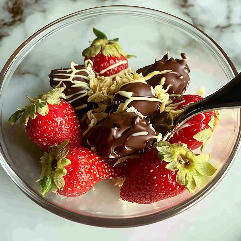 Dubai Chocolate Covered Strawberries