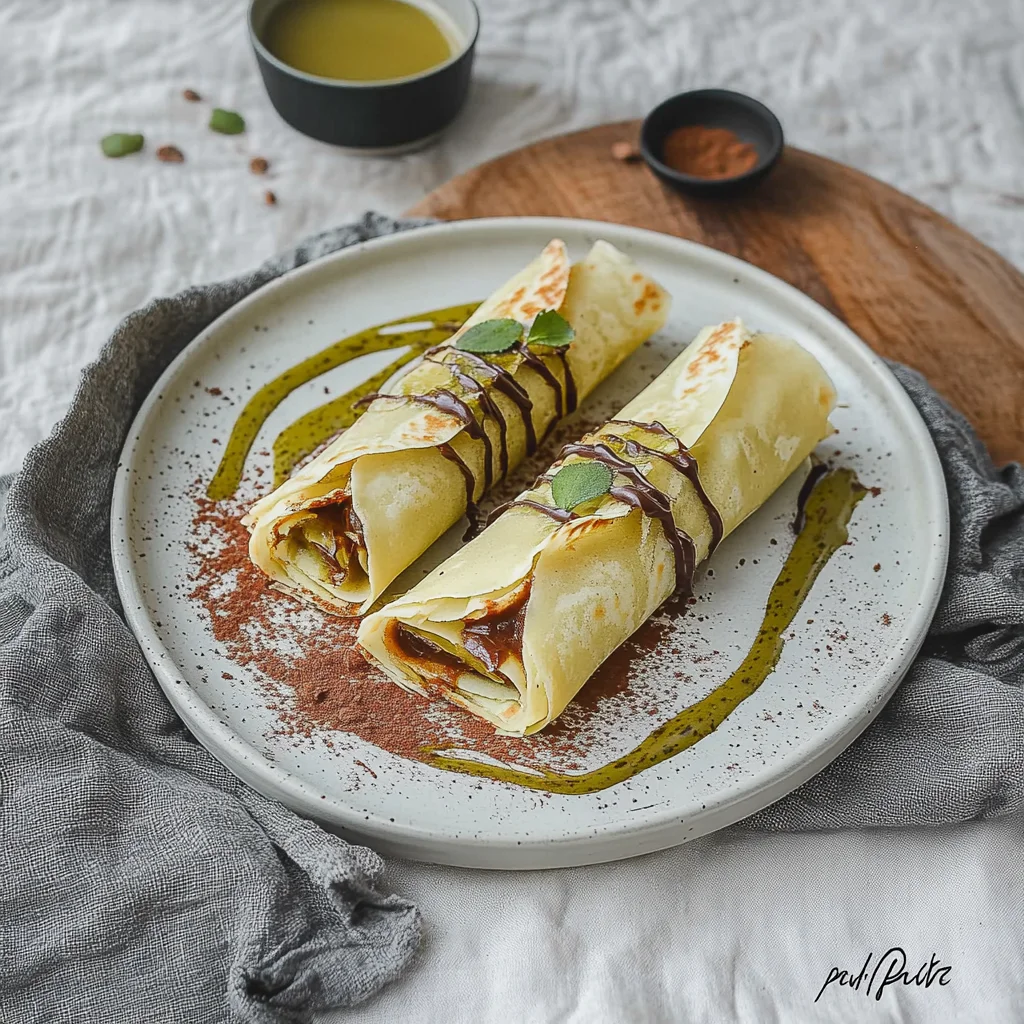 Dubai Schokolade Pfannkuchen