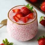 Easy 4-ingredient Strawberry Sago