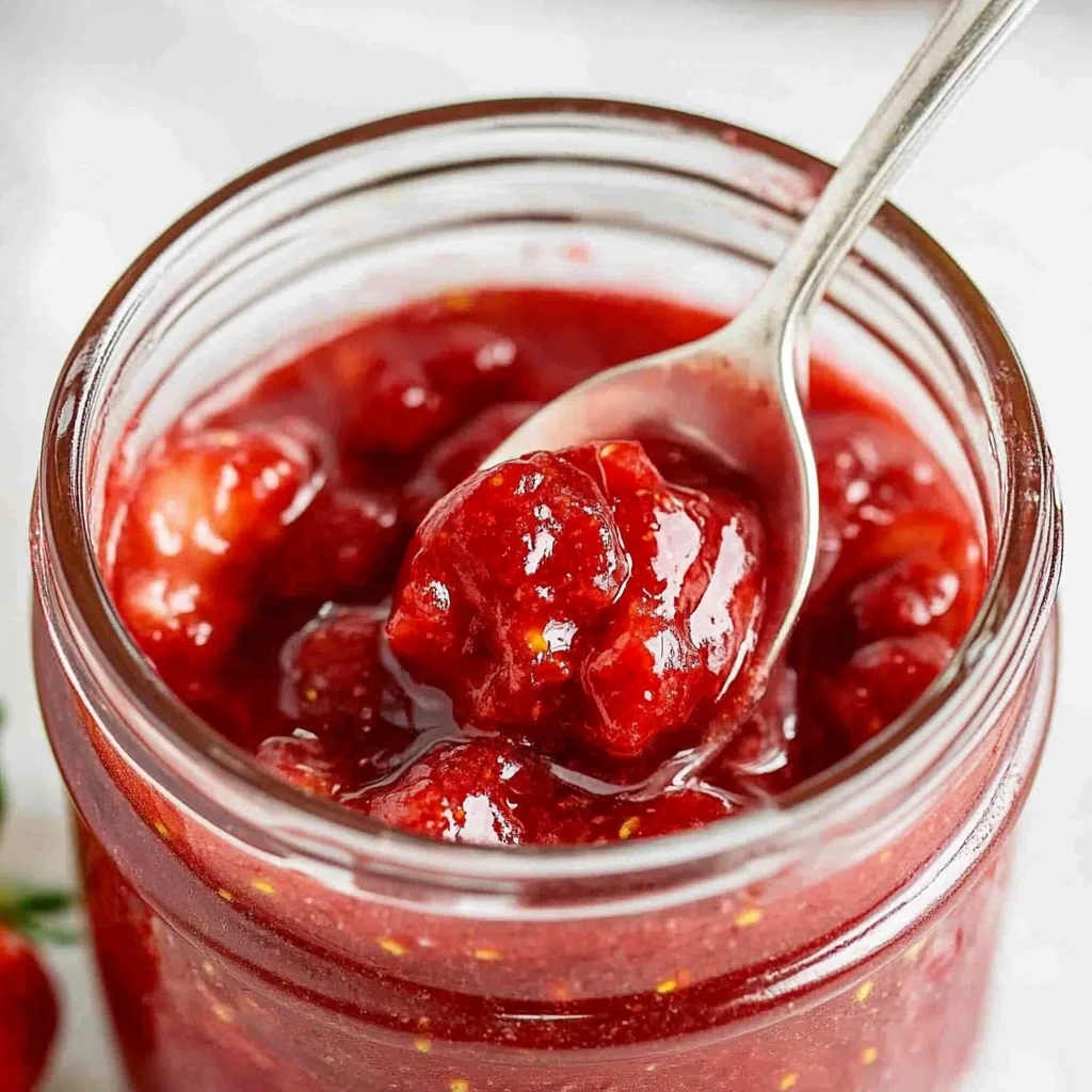 Easy Strawberry Compote