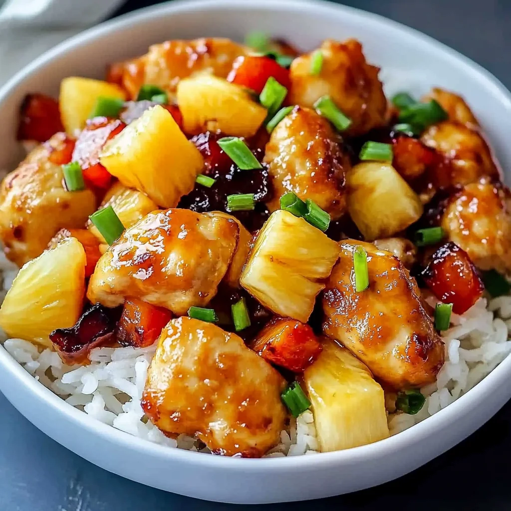 Hawaiian Pineapple Chicken
