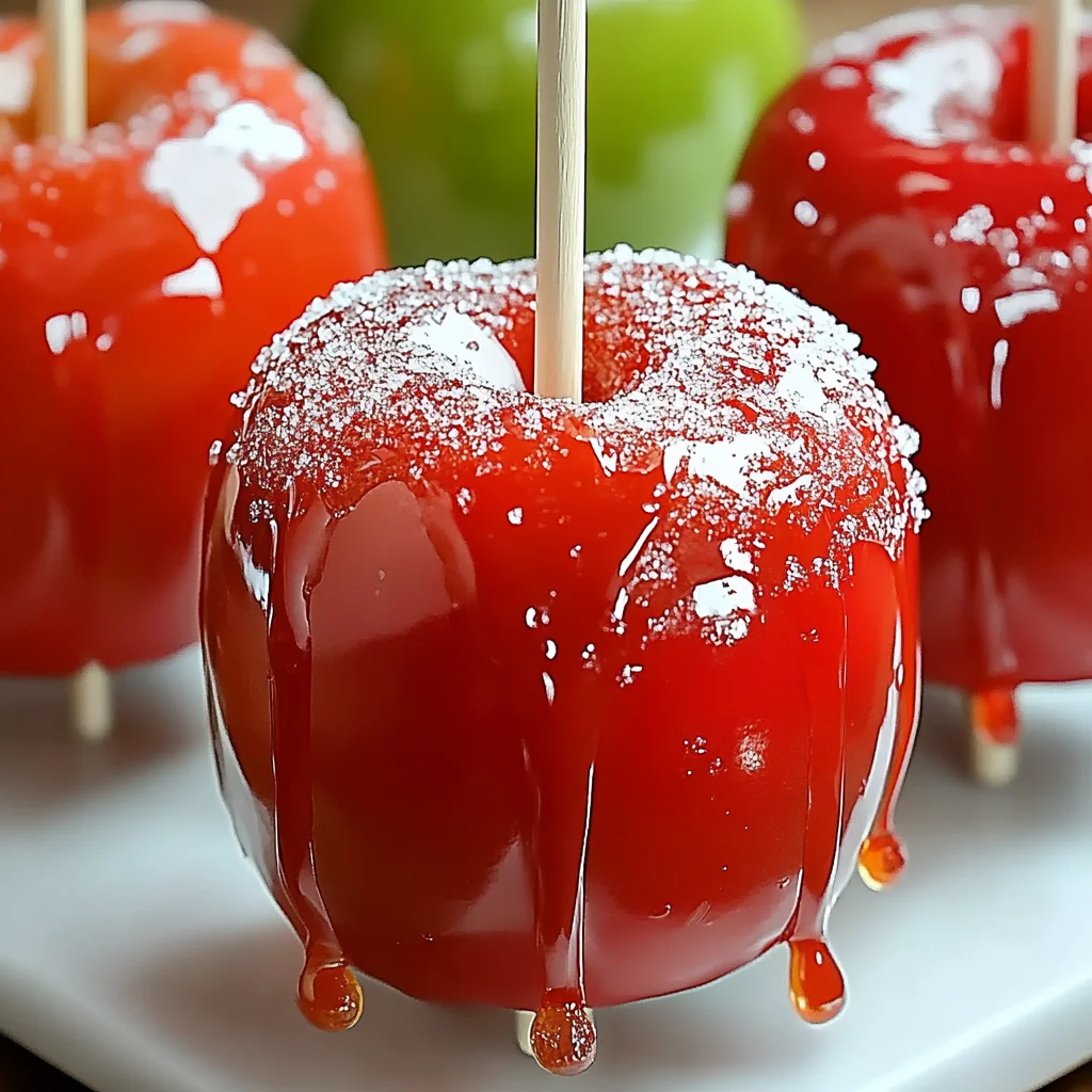 Irresistibly Crunchy Candy Apples for a Sweet Fall Treat