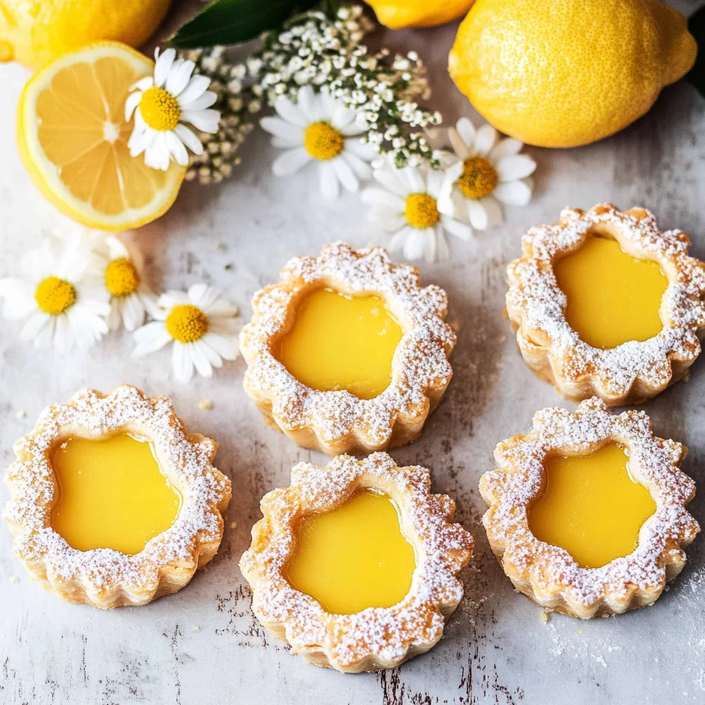 Lemon Curd Tartlets