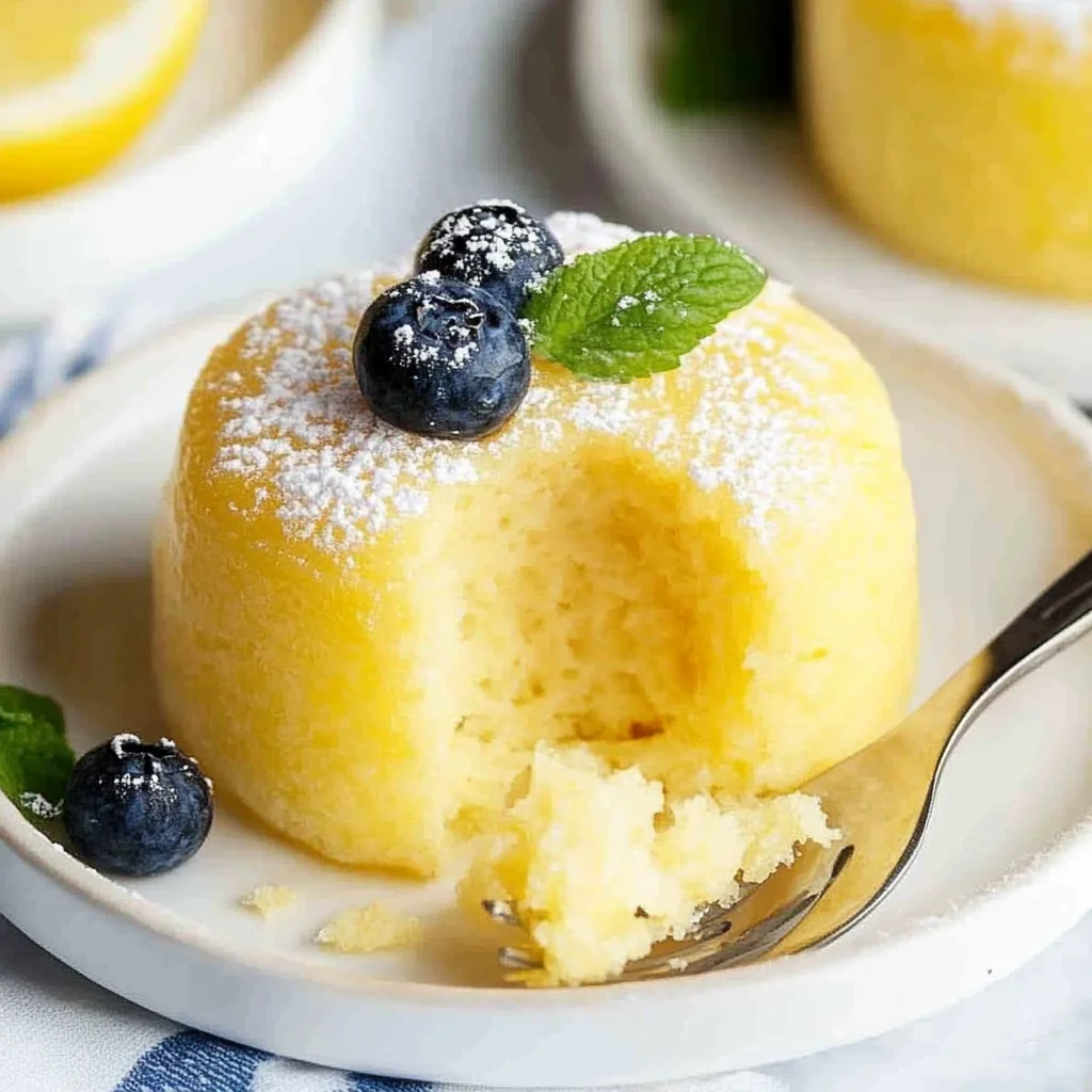 Lemon Pudding Cakes