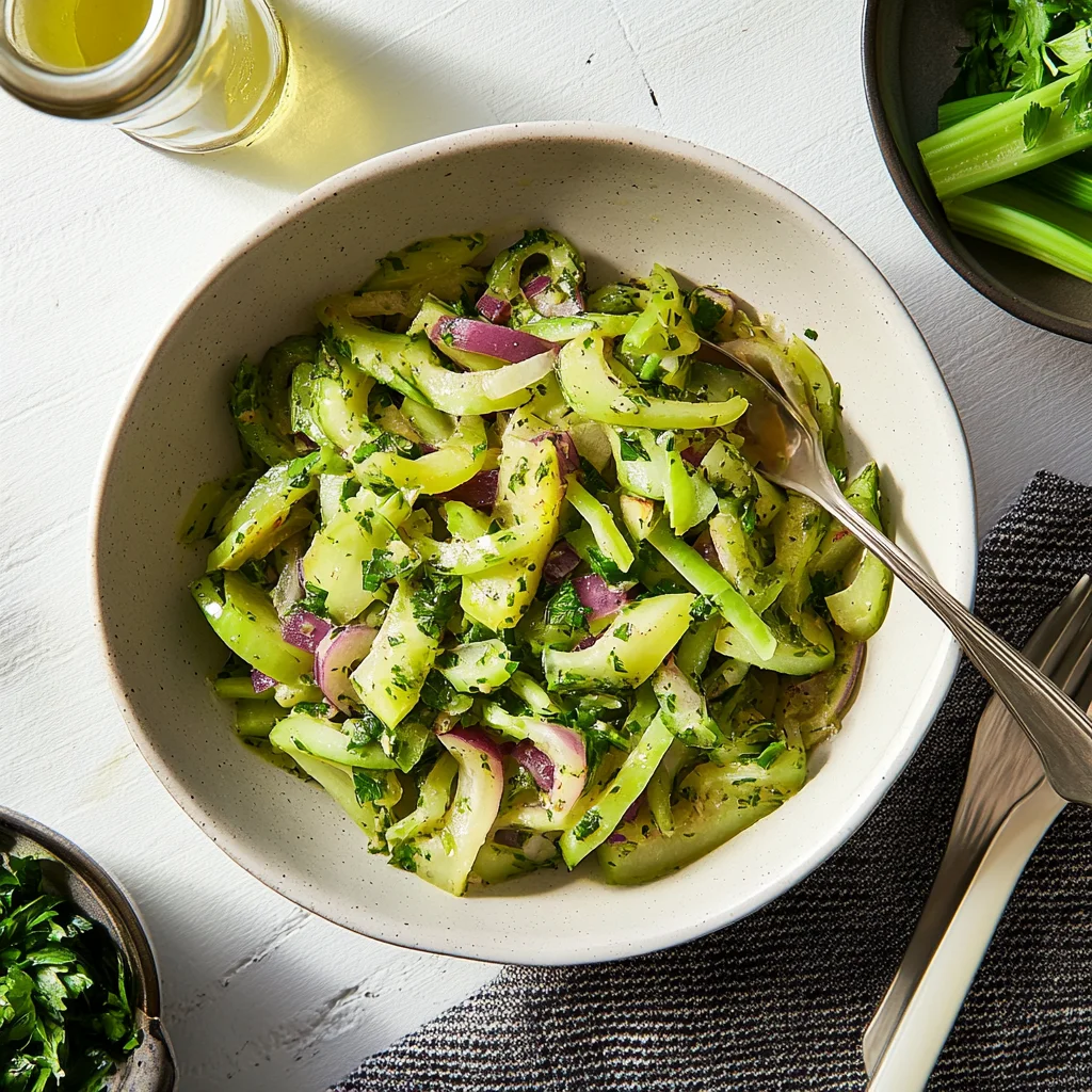 Marinated Celery Salad