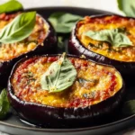 Mediterranean Baked Eggplant Slices