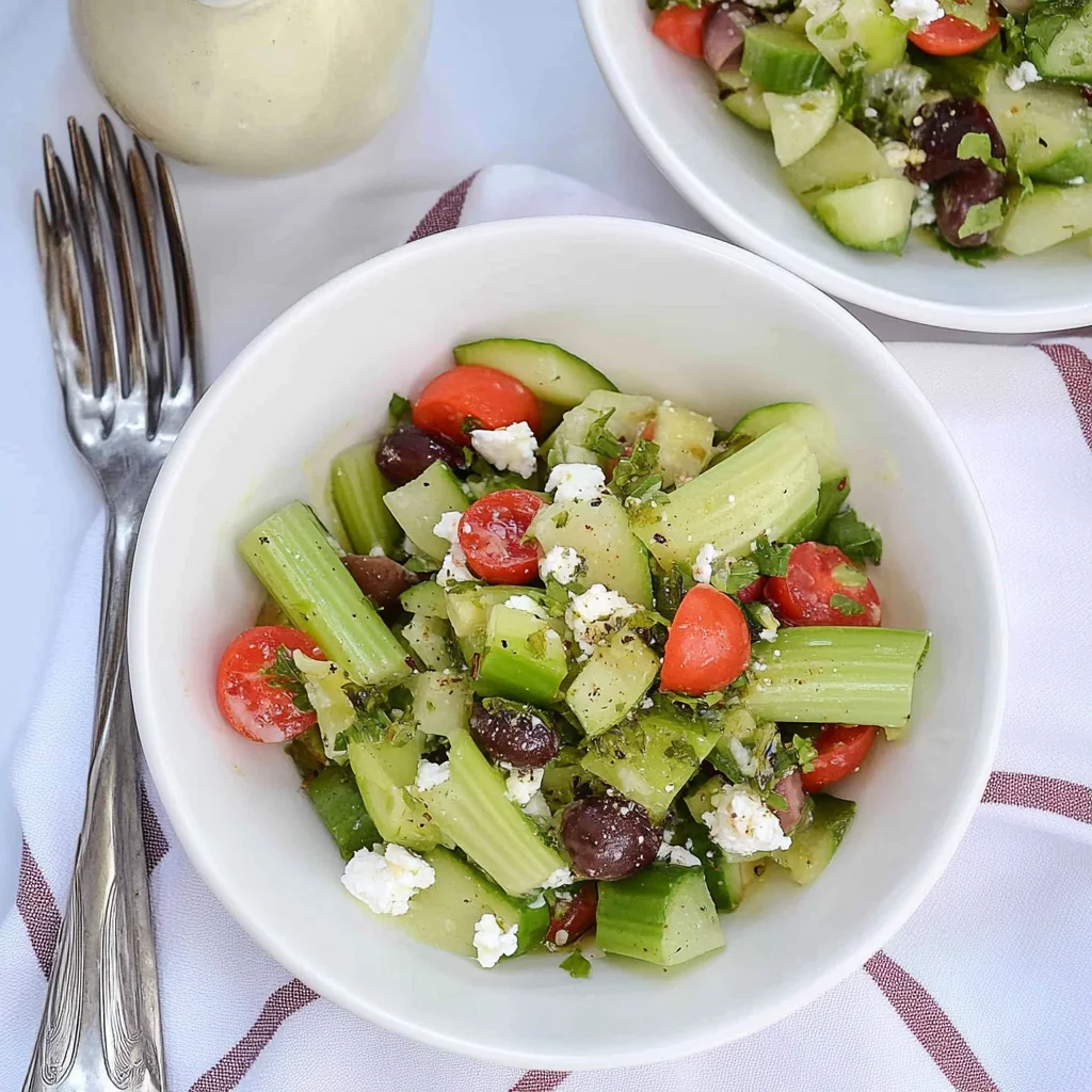Mediterranean Celery Salad