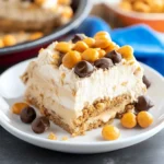 No Bake Peanut Butter Icebox Cake