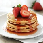 Perfect Breakfast Strawberry Pancakes - Alrightwithme