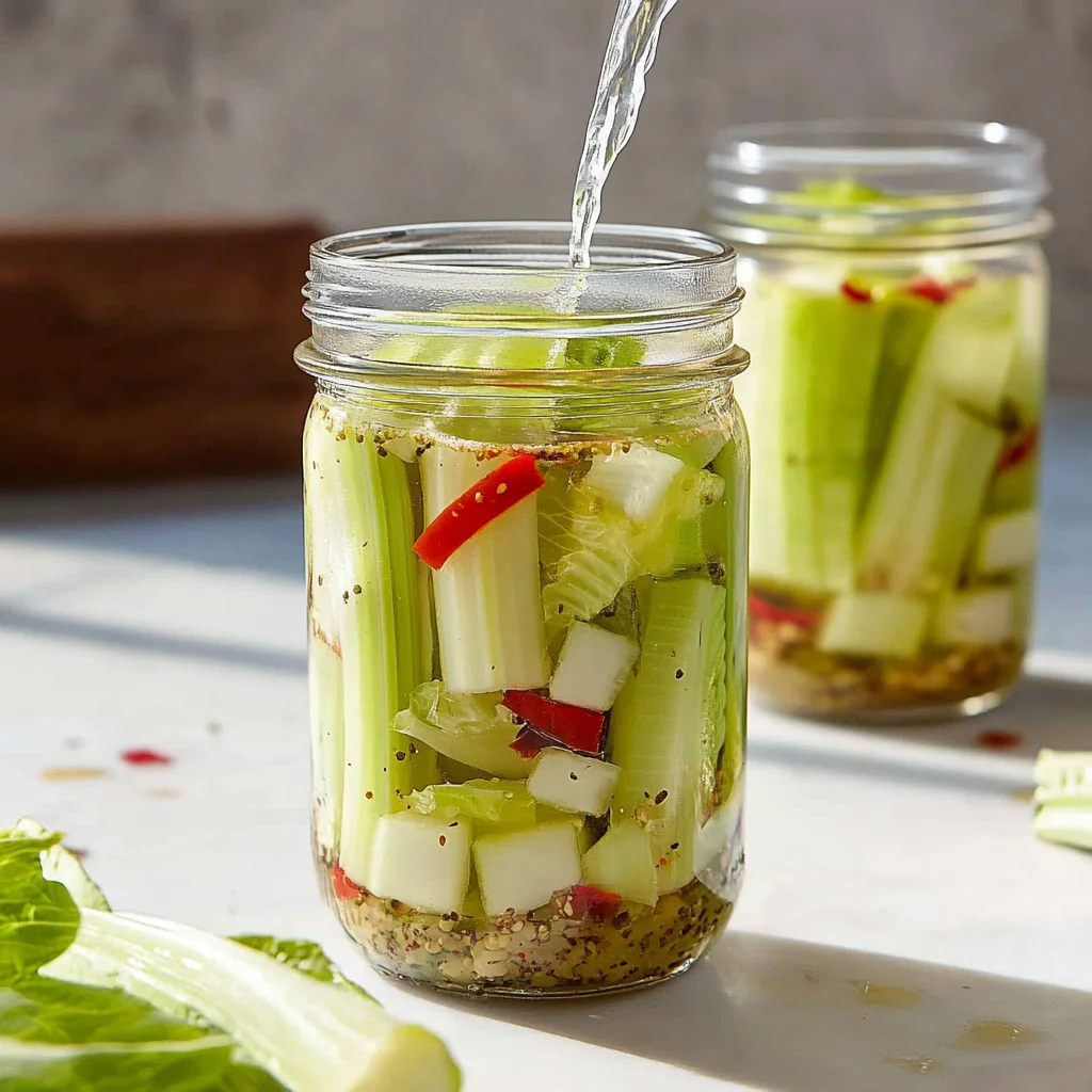 Pickled celery