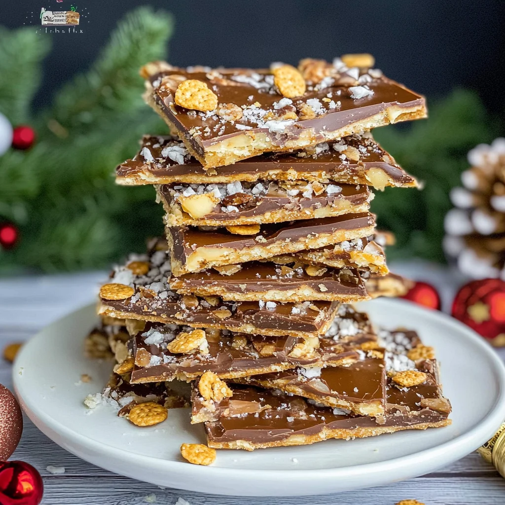 Saltine Toffee Bark (Christmas Crack)