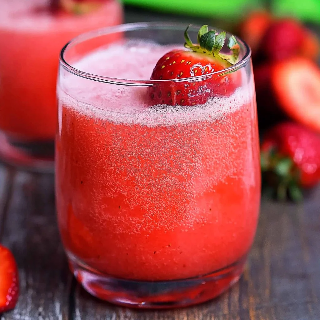 Strawberry Agua Fresca