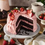 Strawberry Chocolate Cake