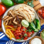 The BEST Chicken or Steak Fajitas