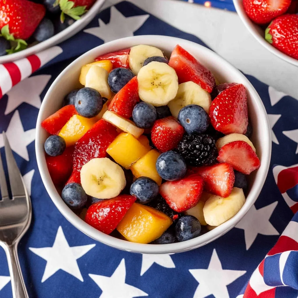 4th of July Fruit Salad