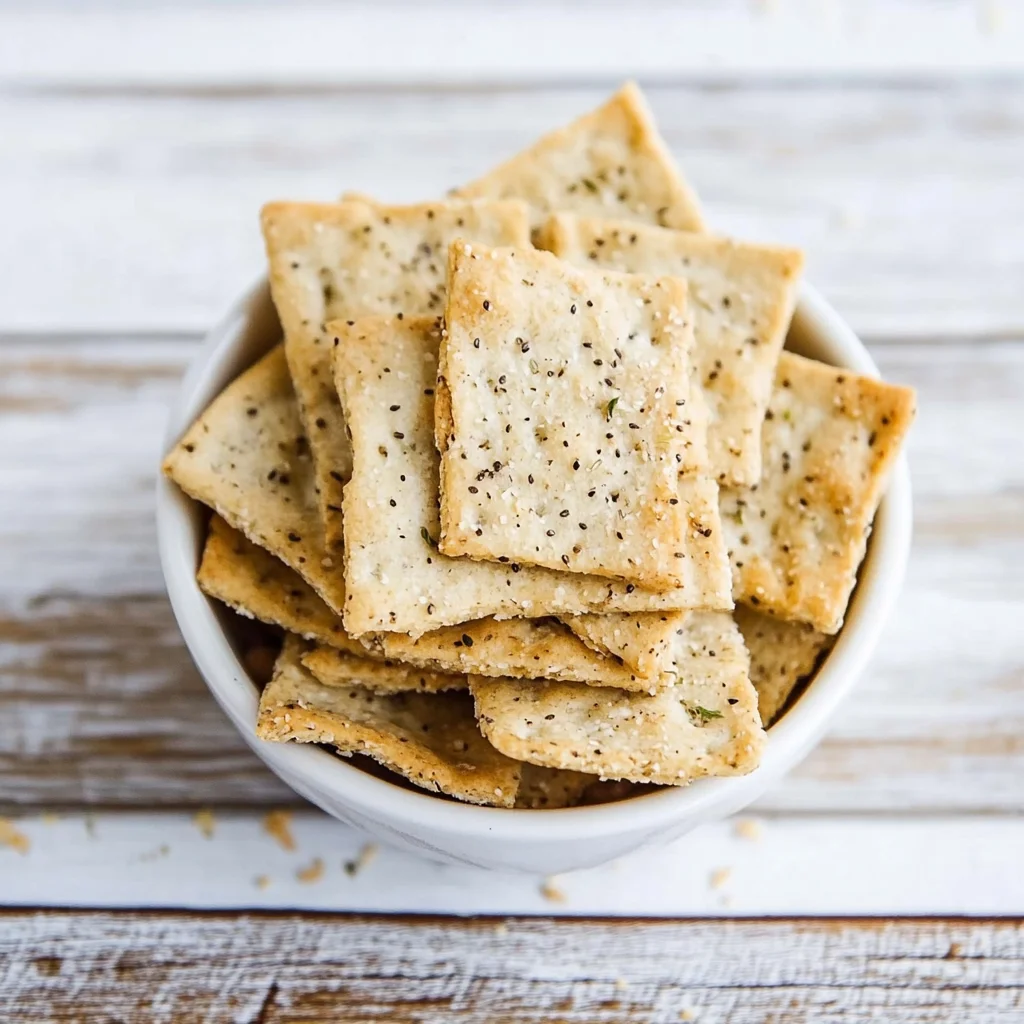 Almond Flour Keto Crackers