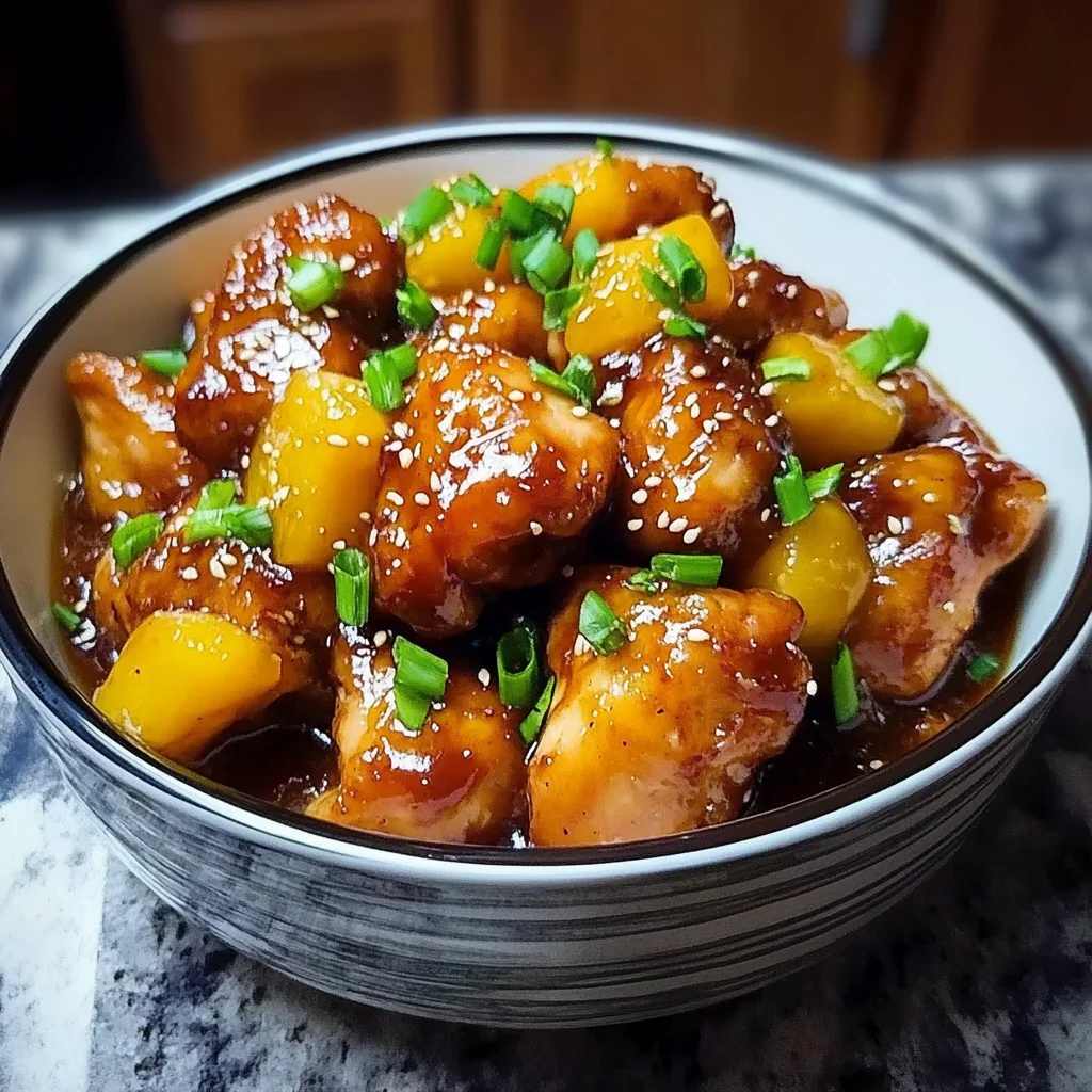Amazing Sweet Hawaiian Crockpot Chicken
