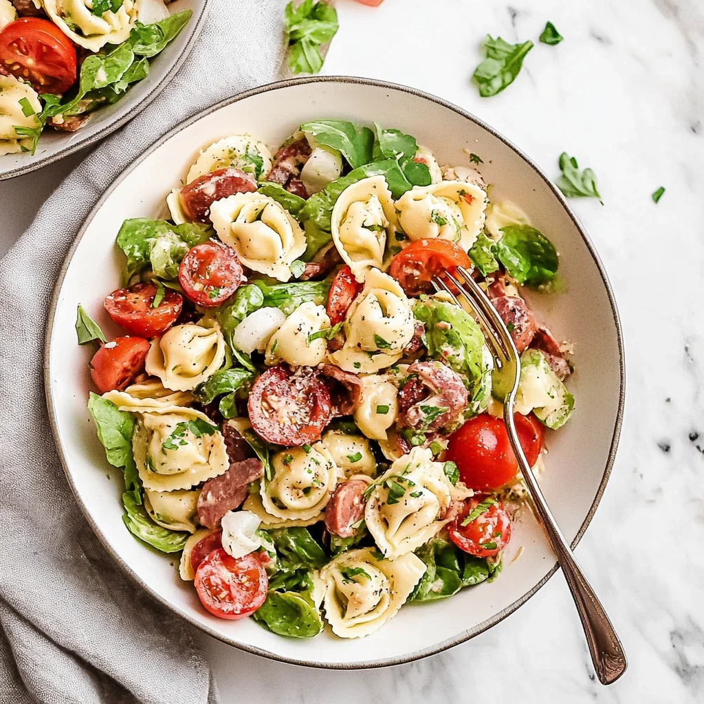 BLT Tortellini Salad