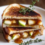 Best Apple Butter Brie Grilled Cheese – A Sweet & Savory Delight