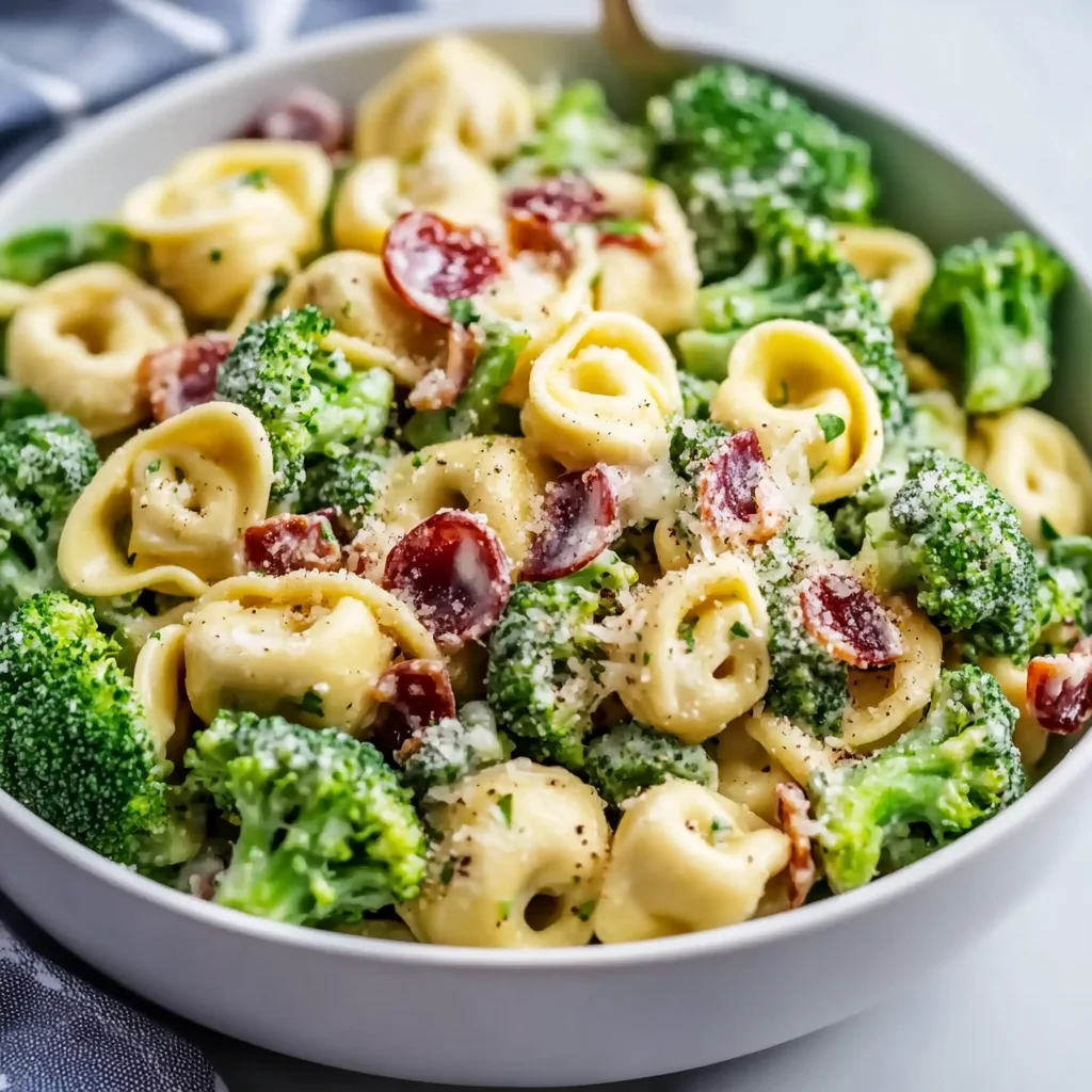 Best Broccoli and Tortellini Salad