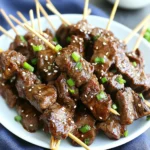 Best Ever Korean Barbecue Beef Skewers