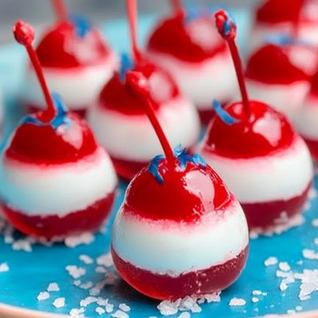 Boozy Cherry Bombs