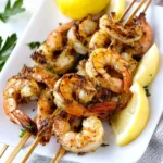 Cajun Grilled Shrimp Skewers