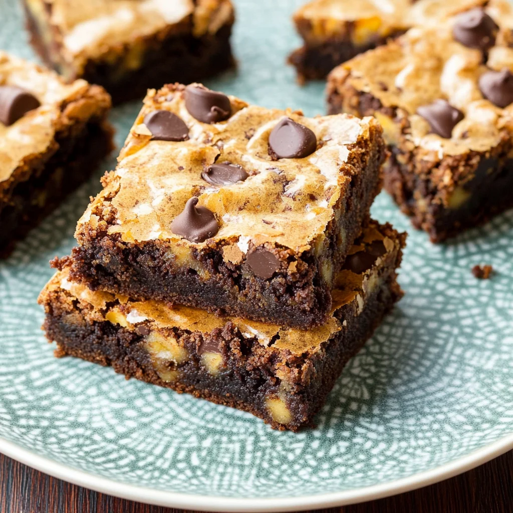 Chunky Monkey Brownies