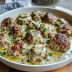 Creamy Crockpot Swedish Meatballs