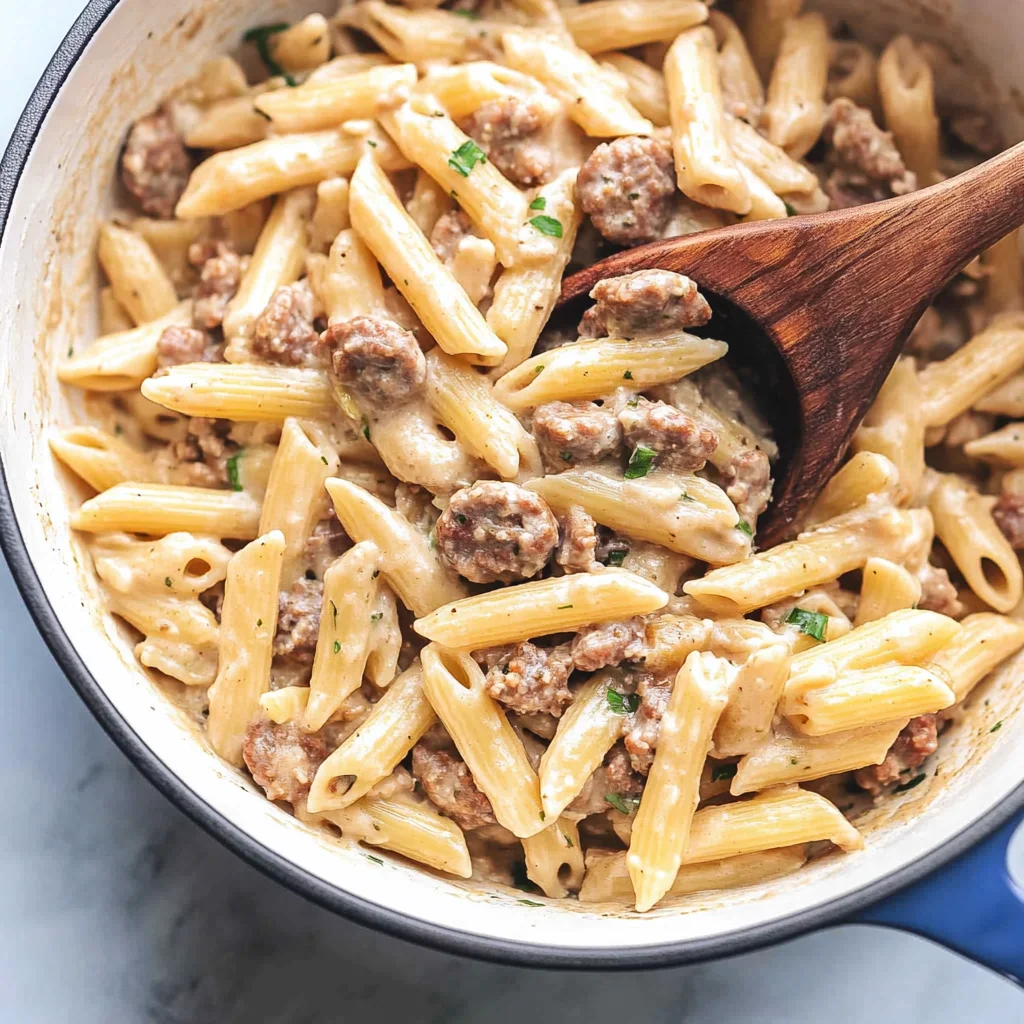 Creamy Sausage Pasta