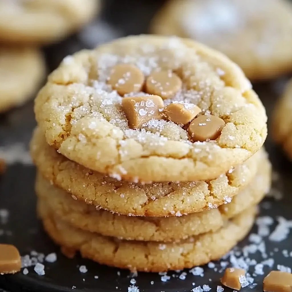 Crinkly Crackly Butter Toffee Sugar Cookies