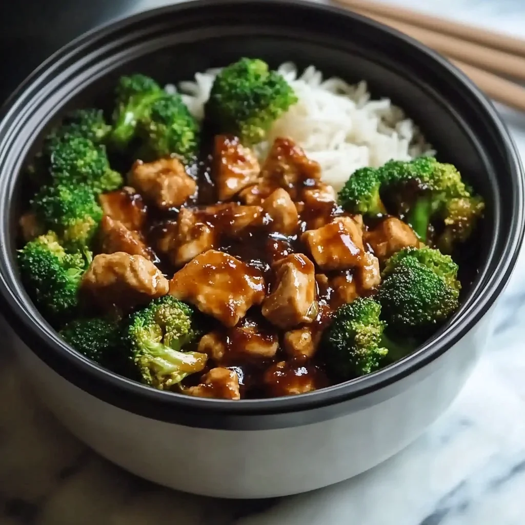 Crockpot Chicken and Broccoli