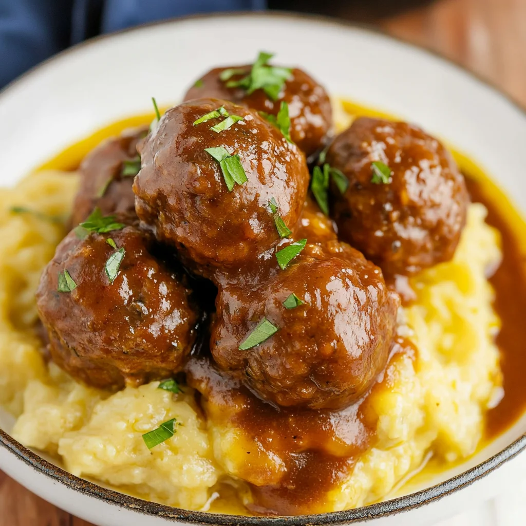 Crockpot Mississippi Meatballs