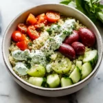 Fresh Mediterranean Quinoa Bowl - Homefoodkitchen