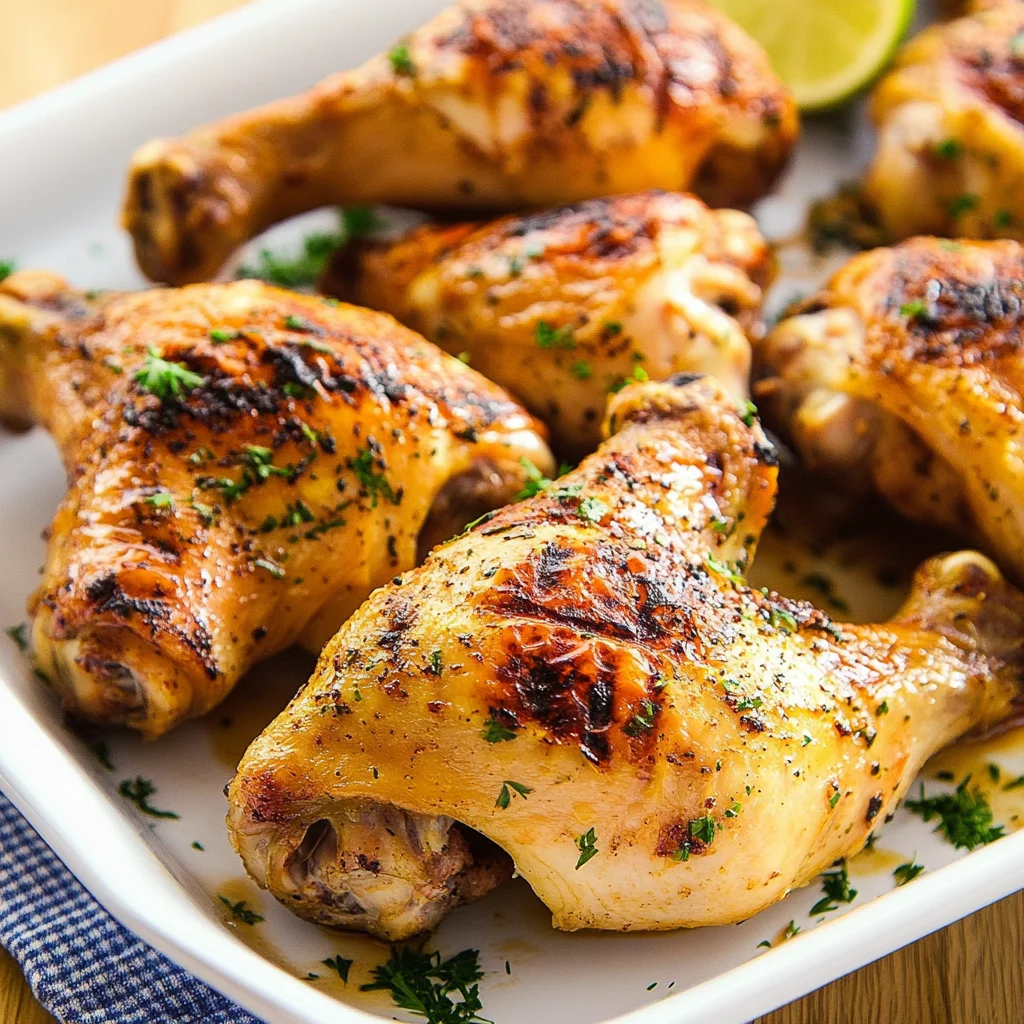 Grilled Chicken Legs