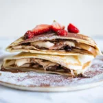 Keto Dessert Tortilla Wrap