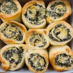 Keto Spinach Artichoke Pinwheels