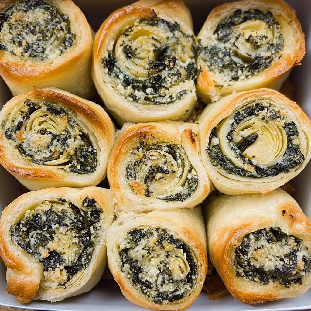 Keto Spinach Artichoke Pinwheels