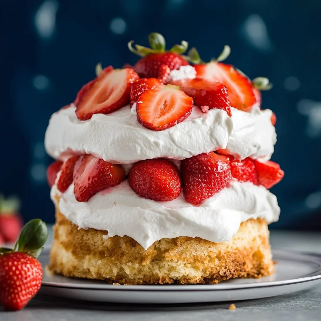 Keto Strawberry Shortcake