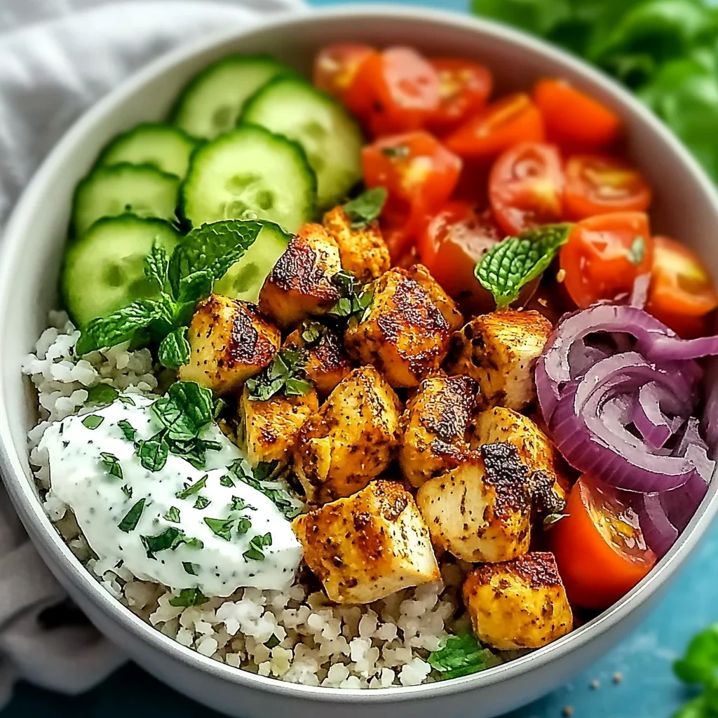 Mediterranean Chicken Bowls: Fresh, Flavorful, and Fun!