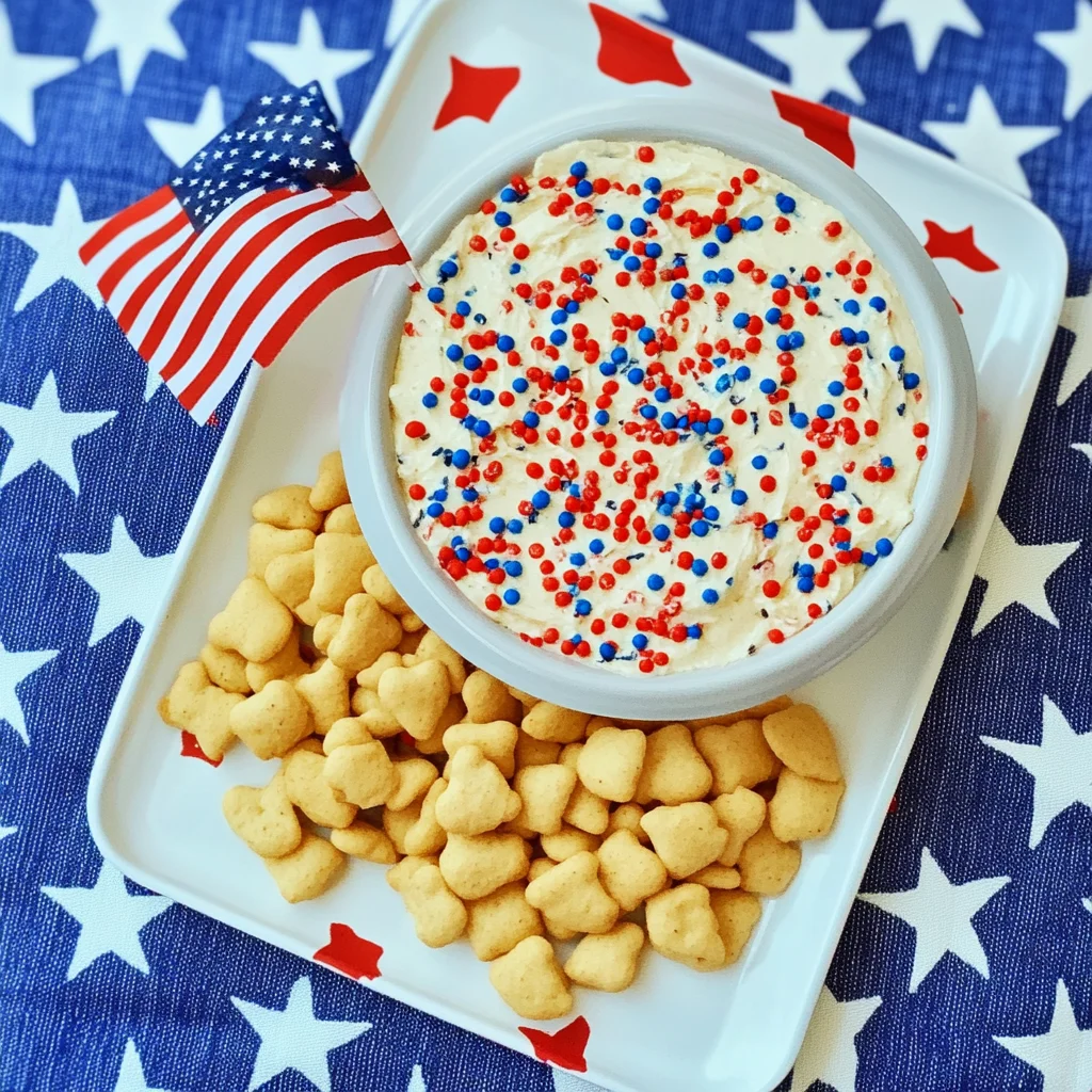 Patriotic Dunkaroo Dip