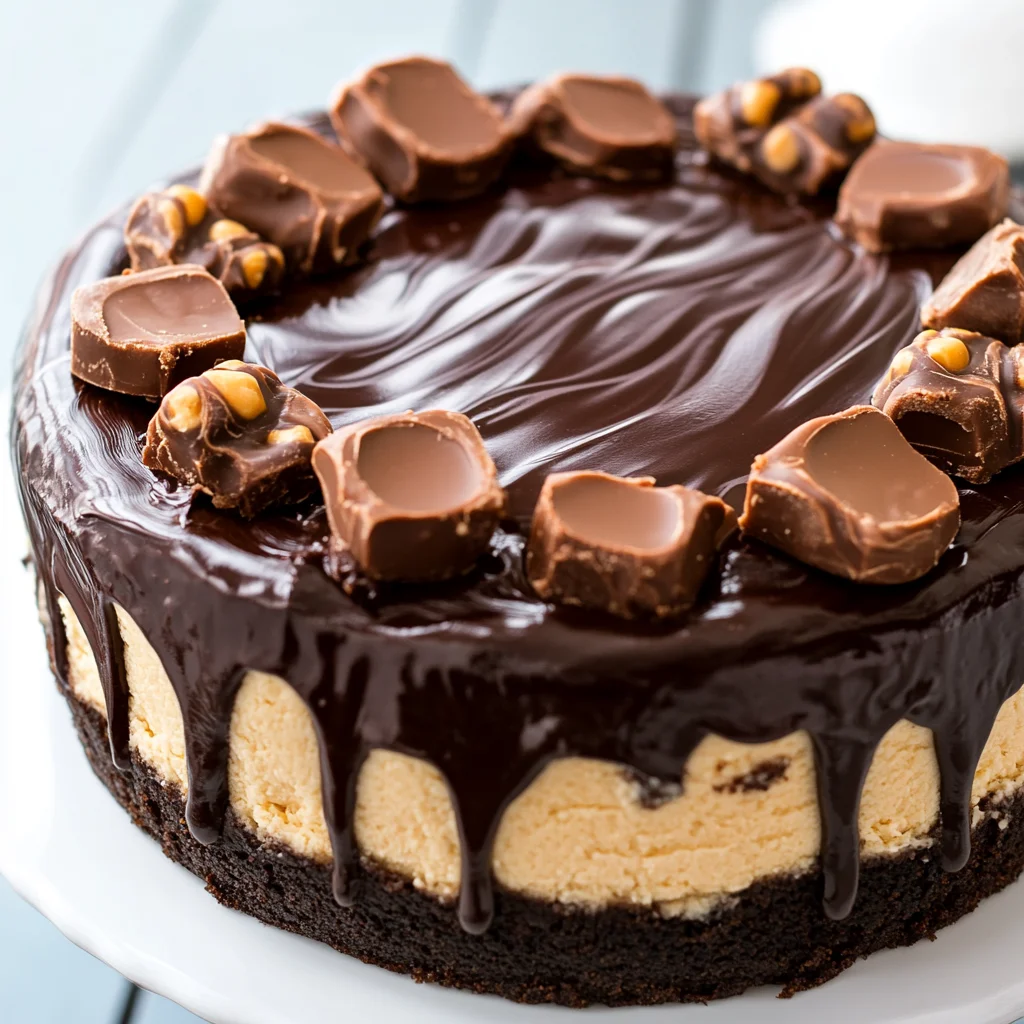 Peanut Butter Cup Cheesecake