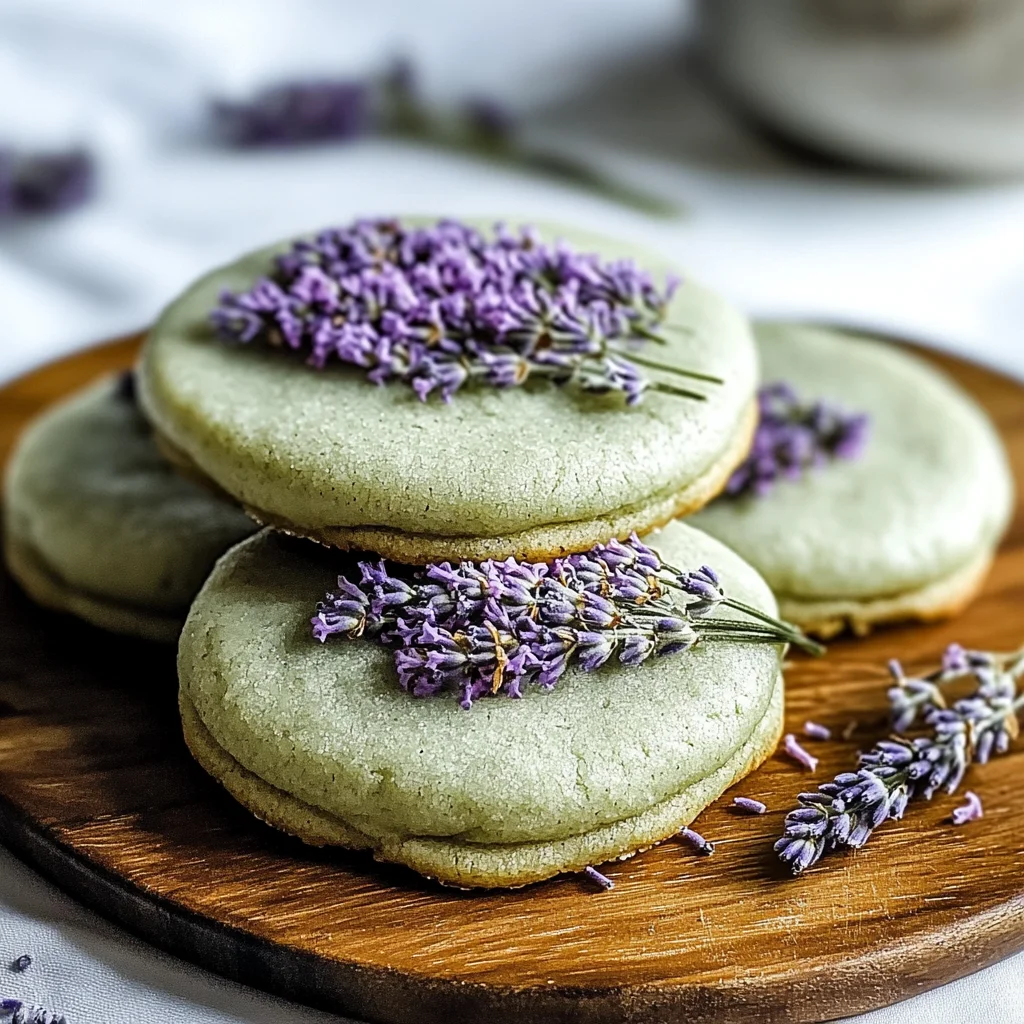 Perfect Matcha Lavender Sugar Cookies for a Blissful Treat