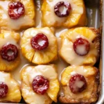 Pineapple Upside Down Cinnamon Rolls