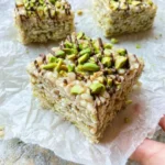 Pistachio and White Choc Rice Krispies Treats Recipe