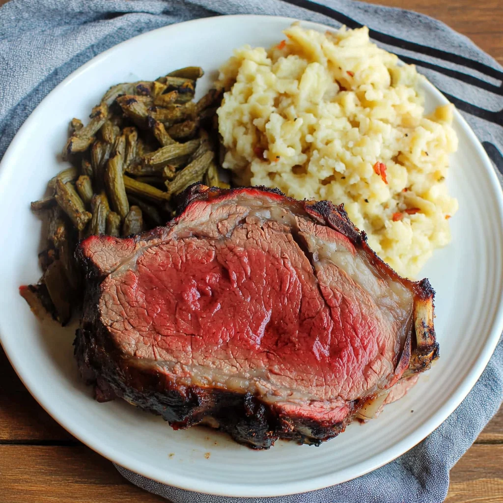 Prime Rib on a Pellet Grill